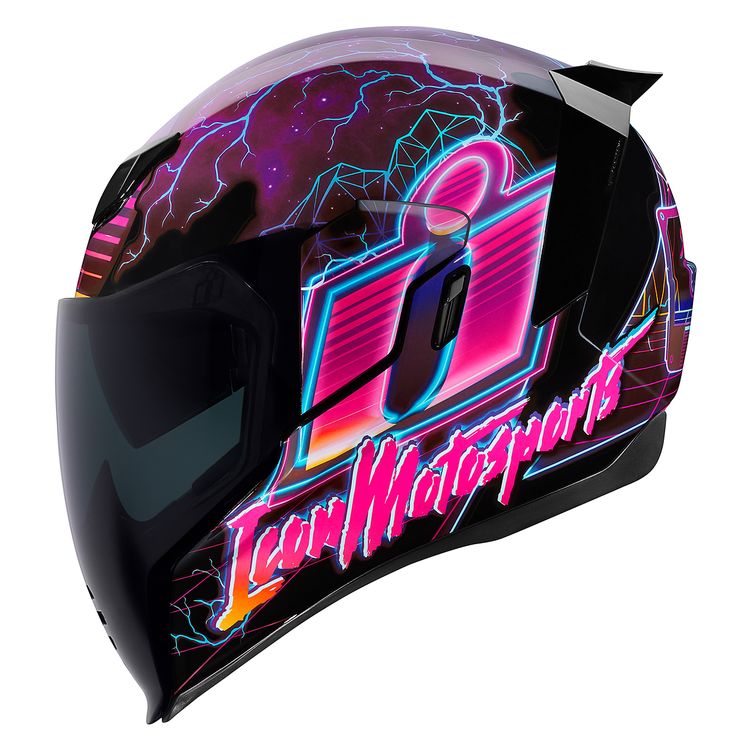 Icon Airflite Synthwave Helmet - Image 3