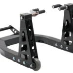 BikeTek Aluminium Box Section Front Paddock Stand - Black