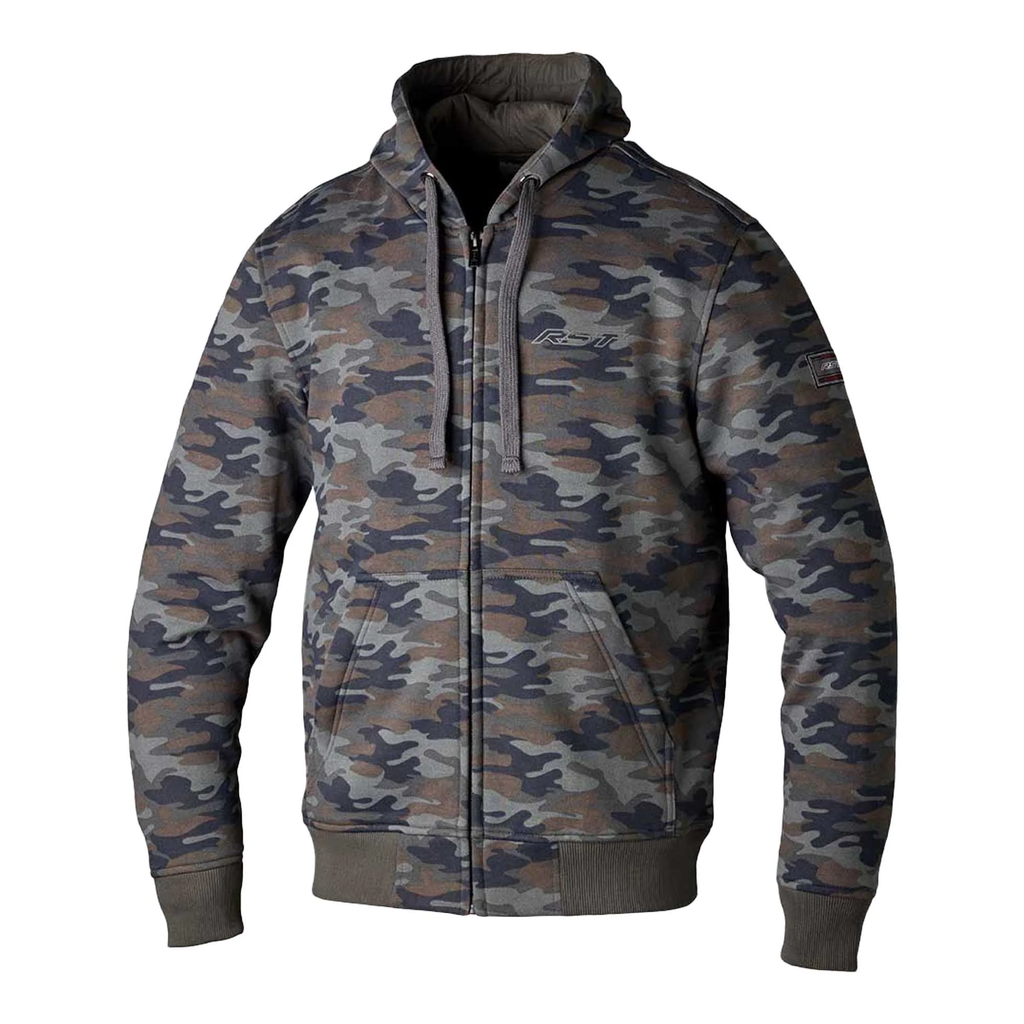RST TEAM ZIP THROUGH URBAN CE MENS TEXTILE HOODIE - Image 2